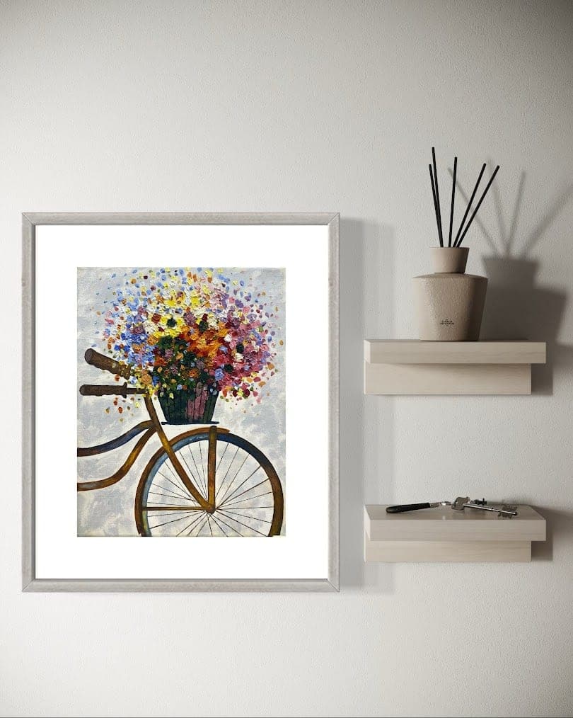Flower Bicycle